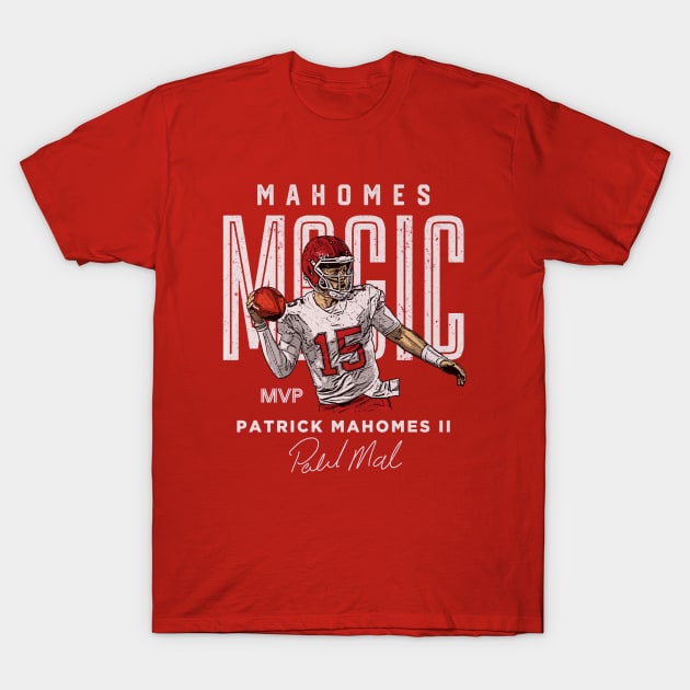 Patrick Mahomes II Kansas City Magic T-Shirt by Chunta_Design